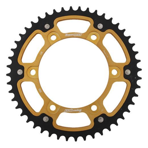 CHAIN KIT D.I.D CHAIN - SILVER CHAIN 525 VX, X-RING (X, NX, QX, XS), CHK FRONT SPROCKET JT CHK RUBBER CUSHIONED, CHK REAR SPROCKET SUPERSPROX STEALTH FOR HONDA XL 650 V TRANSALP 2001-2007