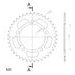 REAR ALU SPROCKET SUPERSPROX RAL-7_520:40-BLK CRNI 40T, 520
