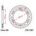 REAR ALU SPROCKET JT JTA 1301-40BLK 40)T, NT((520 CRNI