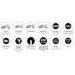 SPOILERS PUIG D12 22781J MATT BLACK