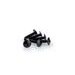 SCREWS PUIG ANODIZED 0689N CRNI M6 X 25MM (6PCS)