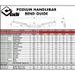 HANDLEBAR ODI PODIUM "FLIGHT" H601CFB CRNI 1-1/8"