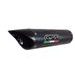 DUAL SLIP-ON EXHAUST GPR TIBURON D.72.TIBPO INOX CARBON LOOK INCLUDING REMOVABLE DB KILLERS AND LINK PIPES
