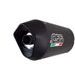 DUAL SLIP-ON EXHAUST GPR FURORE D.77.FUNE MATTE BLACK INCLUDING REMOVABLE DB KILLERS, LINK PIPES AND CATALYSTS