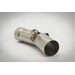 DUAL SLIP-ON EXHAUST GPR TRIOVAL D.15.4.TRI POLISHED STAINLESS STEEL INCLUDING REMOVABLE DB KILLERS AND LINK PIPES