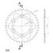 REAR ALU SPROCKET SUPERSPROX RAL-735:39-BLK CRNI 39T, 520