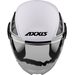 JET HELMET AXXIS METRO ABS SOLID GLOSS PEARL WHITE XL