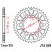 REAR ALU SPROCKET JT JTA 486-46BLK 46T, 520 CRNI