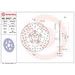 KOČIONA DISK BREMBO 68B407J4 FIX