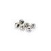 NUTS PUIG ANODIZED 0832P SILVER M8 (6PCS)