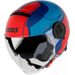 JET HELMET AXXIS RAVEN SV ABS MILANO MATT BLUE RED XS