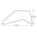 SIDE TANK PAD PUIG SPECIFIC 20075N CRNI
