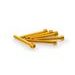 SCREWS PUIG ANODIZED 0421G YELLOW M6 X 50MM (6PCS)