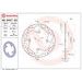 KOČIONA DISK BREMBO 68B40782 FIX