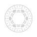 KOČIONA DISK BREMBO 78B408A9 FLOATING