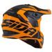 MOTOCROSS HELMET CASSIDA CROSS PRO II CONTRA ORANGE/ BLACK/ GREY L