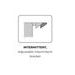 ADJUSTABLE LICENSE SUPPORT PUIG 22648N CRNI