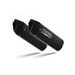 DUAL SLIP-ON EXHAUST GPR FURORE S.46.FUNE MATTE BLACK