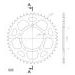 REAR ALU SPROCKET SUPERSPROX RAL-702:44-BLK CRNI 44T, 525