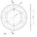 REAR ALU SPROCKET SUPERSPROX RAL-990:47-BLK CRNI 47T, 520