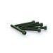 SCREWS PUIG ANODIZED 0370V GREEN M6 X 45MM (6PCS)