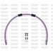 STANDARD FRONT BRAKE HOSE KIT VENHILL POWERHOSEPLUS SUZ-2009FB-PU (3 HOSES IN KIT) PURPLE HOSES, BLACK FITTINGS