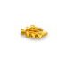 SCREWS PUIG ANODIZED 0146G YELLOW M5 X 15MM (6PCS)