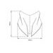 WINDSCREEN PUIG SPORT 20429N CRNI