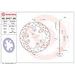 KOČIONA DISK BREMBO 68B40796 FIX