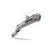 SLIP-ON EXHAUST GPR POWERCONE EVO BMW.82.PCEV BRUSHED STAINLESS STEEL FOR BMW R 1200 NINE T 2013-2016