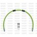 STANDARD FRONT BRAKE HOSE KIT VENHILL POWERHOSEPLUS TRI-8003FB-GR (3 HOSES IN KIT) GREEN HOSES, BLACK FITTINGS