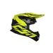 MOTOCROSS HELMET CASSIDA CROSS CUP TWO YELLOW FLUO/ BLACK/ GREY XS