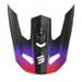 HELMET PEAK SHOT SPEED OLYMP A05-21OB-G02-P01 PURPLE PEARLY