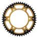 CHAIN KIT EK - ZLAT CHAIN 525 MVXZ, X-RING (X, NX, QX, XS), CHK FRONT SPROCKET JT CHK RUBBER CUSHIONED, CHK REAR SPROCKET SUPERSPROX STEALTH FOR HONDA XL 650 V TRANSALP 2001-2007