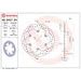 KOČIONA DISK BREMBO 68B40784 FIX