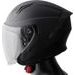 JET HELMET GMS VECTUS ZG11601 BLACK MATT L