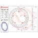 KOČIONA DISK BREMBO 168B407D6 FIX