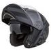 FULL FACE HELMET CASSIDA MODULO 2.0 PROFILE VISION MATT BLACK/ GREY/ REFLECTIVE GREY XS