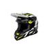 MOTOCROSS HELMET CASSIDA CROSS CUP TWO WHITE/ YELLOW FLUO/ BLACK/ GREY XS