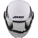 JET HELMET AXXIS METRO ABS SOLID GLOSS PEARL WHITE L