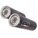 DUAL SLIP-ON EXHAUST GPR M3 D.72.M3.PP BRUSHED STAINLESS STEEL INCLUDING REMOVABLE DB KILLERS AND LINK PIPES