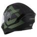 FULL FACE HELMET CASSIDA ORBIT GRIND BLACK MATT/ARMY GREEN XS