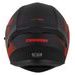 FULL FACE HELMET CASSIDA ORBIT GRIND BLACK MATT/RED L