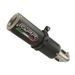 SLIP-ON EXHAUST GPR M3 D.114.M3.BT MATTE BLACK INCLUDING REMOVABLE DB KILLER AND LINK PIPE