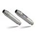 MID-FULL SYSTEM EXHAUST GPR DEEPTONE D.20.1.DE BRUSHED STAINLESS STEEL INCLUDING REMOVABLE DB KILLER