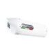 SLIP-ON EXHAUST GPR ALBUS D.111.ALB WHITE GLOSSY INCLUDING REMOVABLE DB KILLER AND LINK PIPE