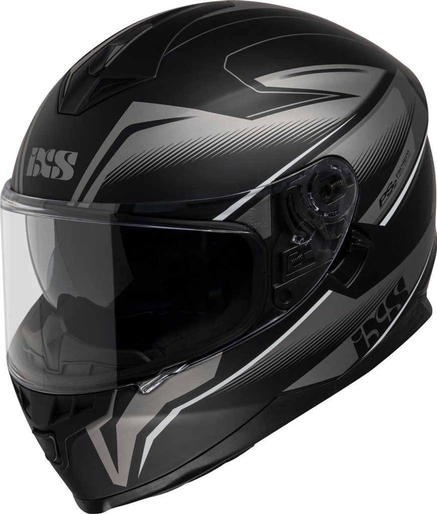 MOTO Hlaváček - Integrální helma iXS iXS1100 2.3 X14085 matně černá-šedá S  - iXS - iXS 1100 2.3 - iXS 1100, Integrální přilby, Přilby, Oblečení a  přilby, Oblečení