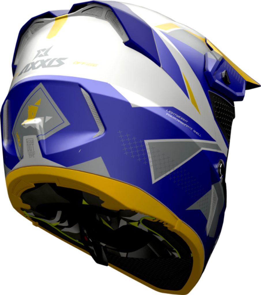 MOTO Hlaváček - Motokrosová helma AXXIS WOLF bandit c3 matt yellow S -  AXXIS - WOLF BANDIT - Helmets AXXIS - WOLF Off-road, Motokrosové přilby  AXXIS, Přilby AXXIS, Oblečení a přilby, Oblečení