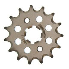 ŘETĚZOVÁ SADA EK - ZLATÝ ŘETĚZ 428 SRX, X-KROUŽEK, KOLEČKO SUPERSPROX, ROZETA SUPERSPROX PRO YAMAHA DT 125 LC 1984-1987