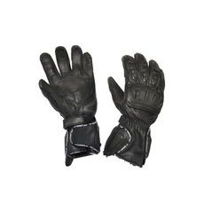 ROBELL rukavice ATOM univerzální kožené – černá